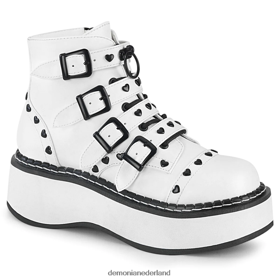 emily-315 wit veganistisch leer 64NX0X651 Demonia