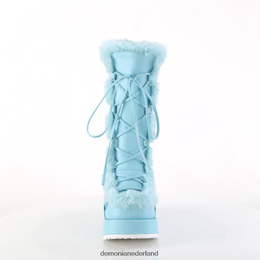 hokje-311 babyblauw veganistisch leer 64NX0X614 Demonia