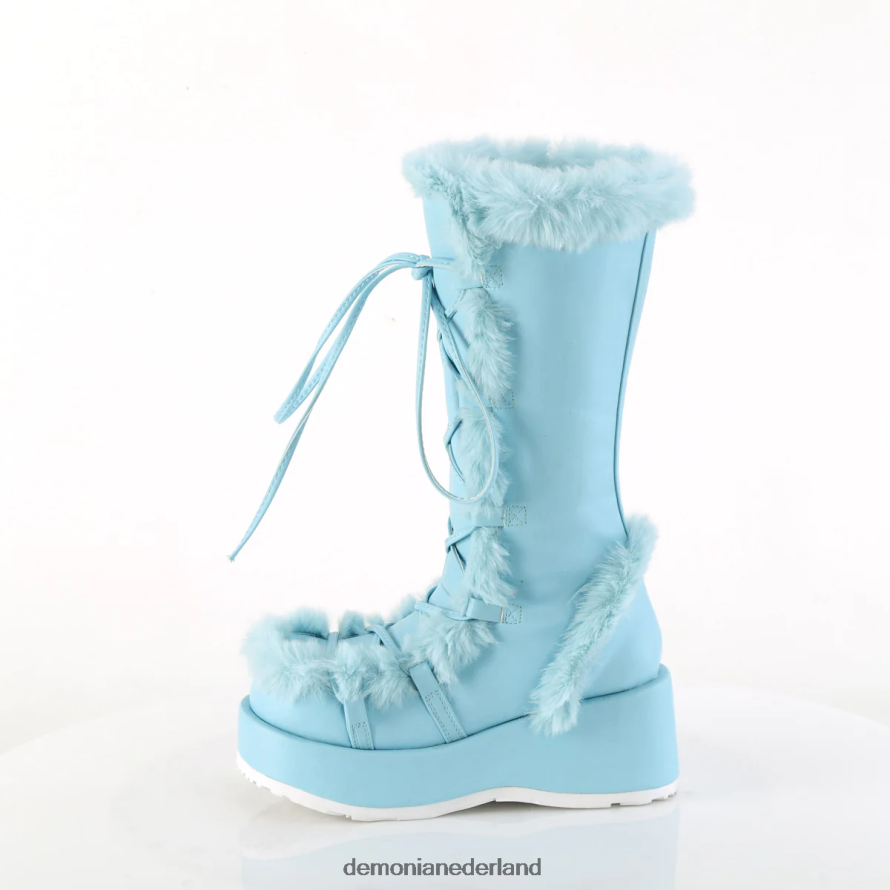 hokje-311 babyblauw veganistisch leer 64NX0X614 Demonia