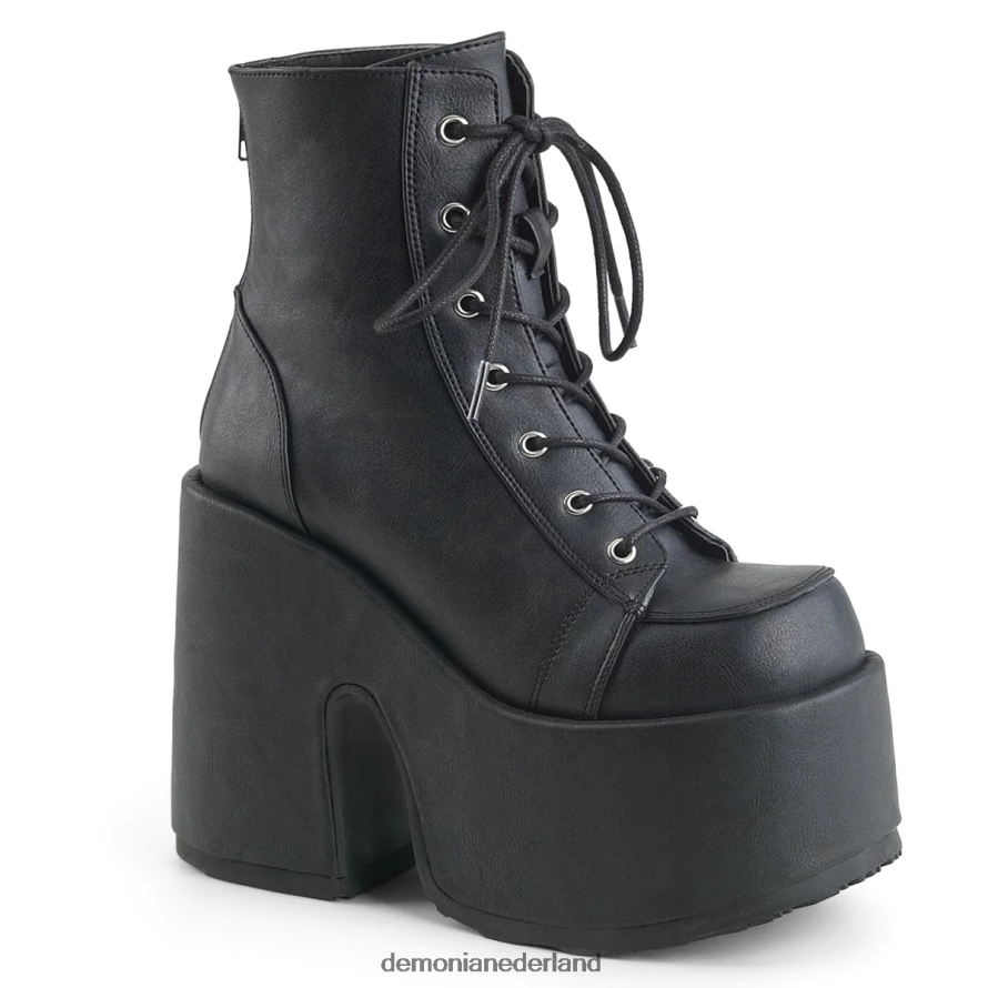 kameel-203 zwart veganistisch leer 64NX0X592 Demonia