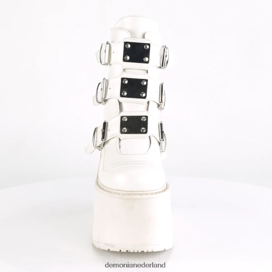 schommel-105 wit veganistisch leer 64NX0X754 Demonia