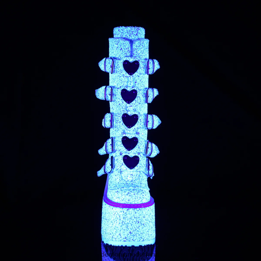 swing-230g witte multi-glitter 64NX0X768 Demonia