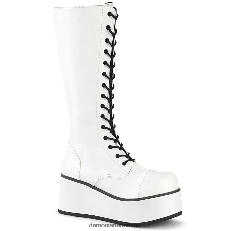 trashville-502 wit veganistisch leer 64NX0X790 Demonia