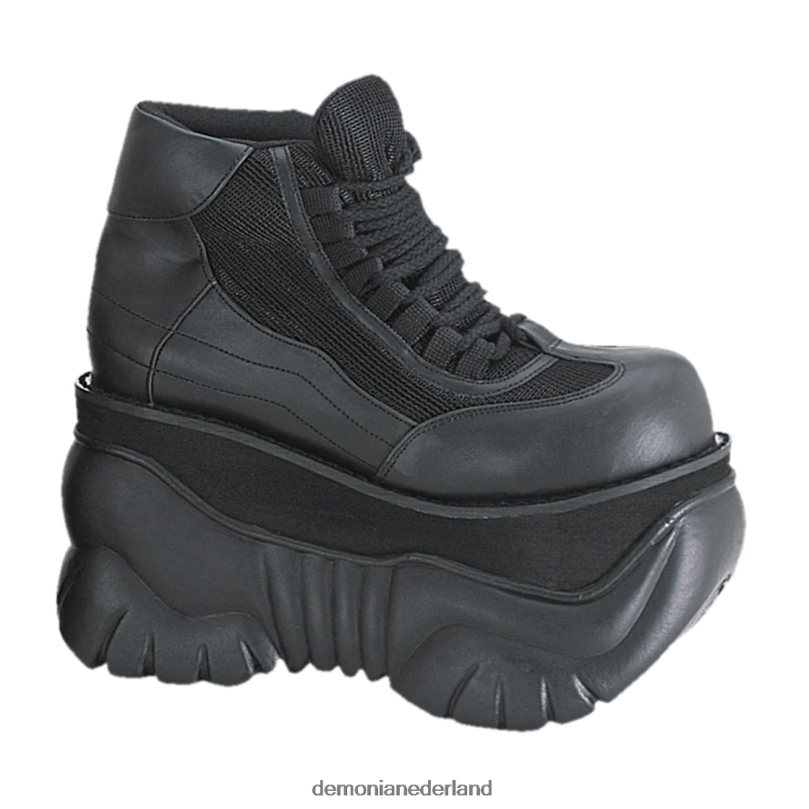 bokser-01 zwart veganistisch leer 64NX0X810 Demonia