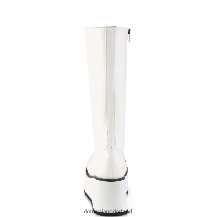 trashville-502 wit veganistisch leer 64NX0X892 Demonia