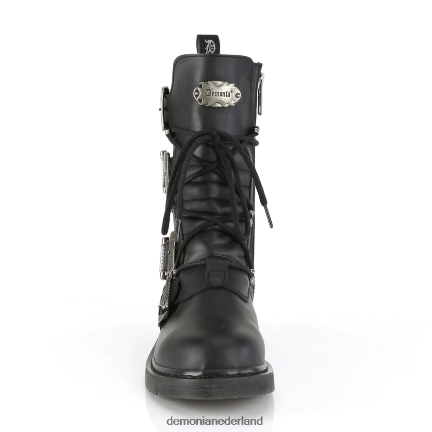 bout-265 zwart veganistisch leer 64NX0X26 Demonia