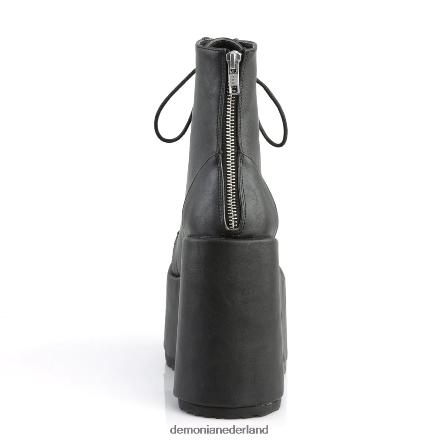 kameel-203 zwart veganistisch leer 64NX0X44 Demonia