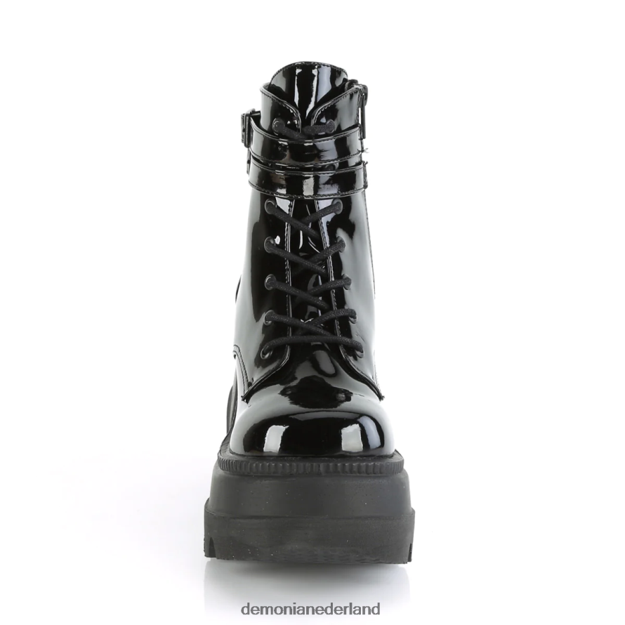 schudder-52 zwart patent 64NX0X127 Demonia