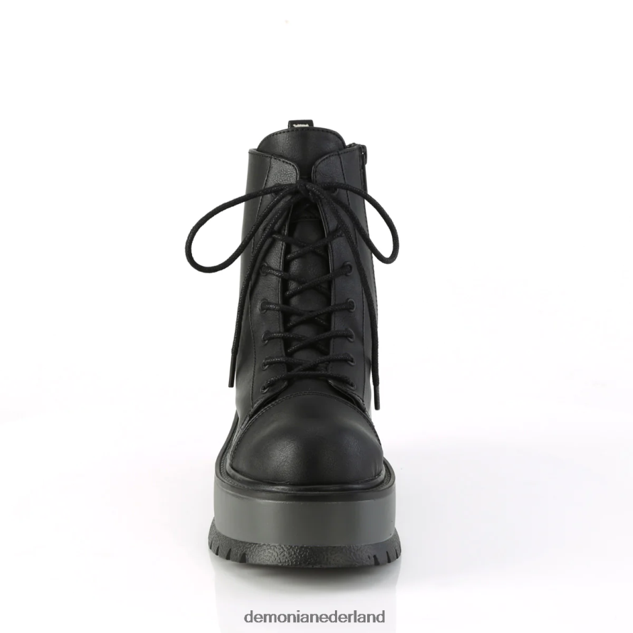 slapper-55 zwart veganistisch leer 64NX0X158 Demonia