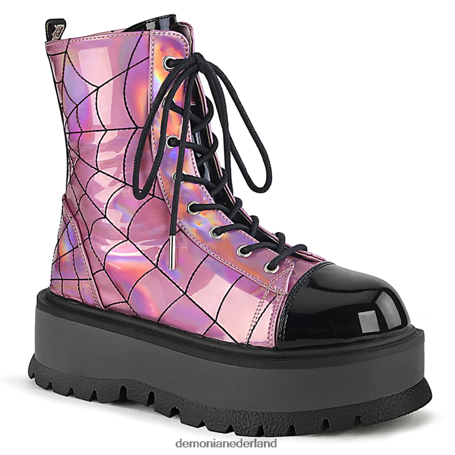 slapper-88 roze hologram-zwart patent 64NX0X162 Demonia