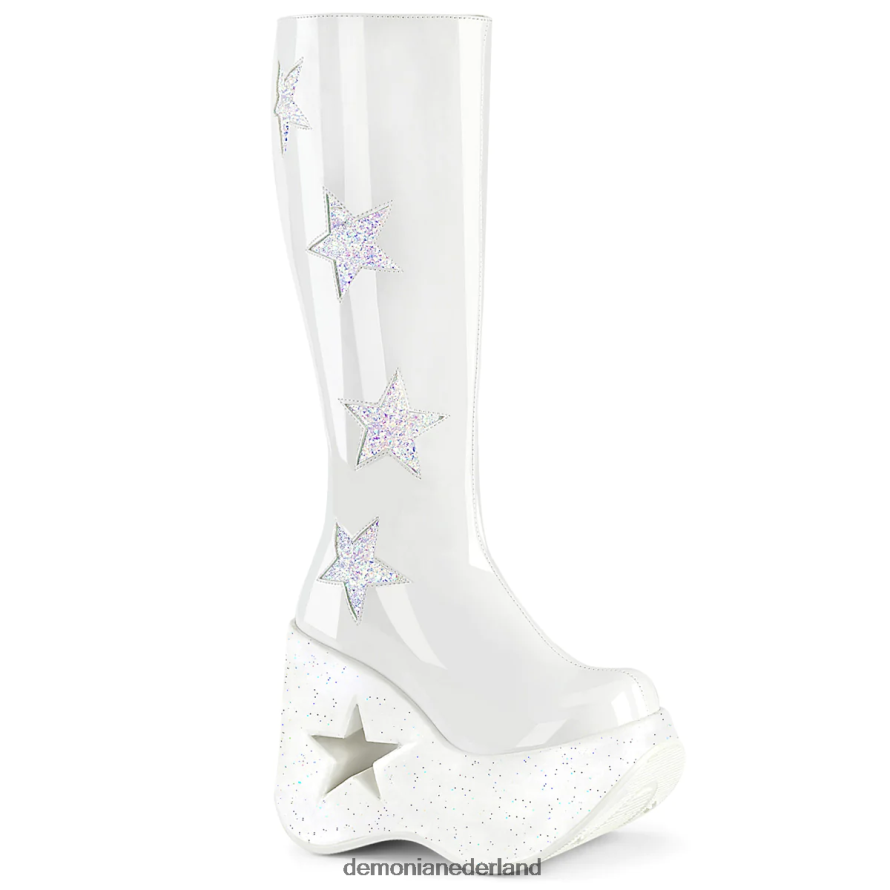 dynamiet-218 wit lakwit multi glitter 64NX0X264 Demonia