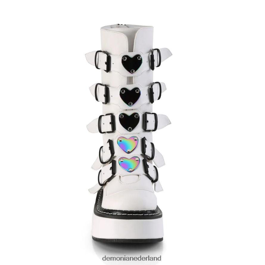 emily-330 wit veganistisch leer 64NX0X271 Demonia