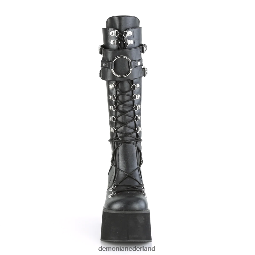 kera-200 zwart veganistisch leer 64NX0X279 Demonia