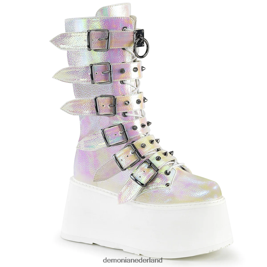 verdomd-225 parel iriserend veganistisch leer 64NX0X255 Demonia