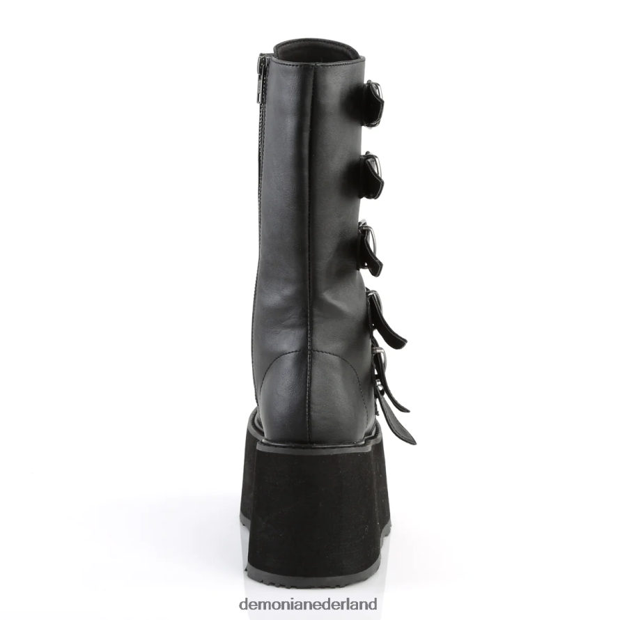 verdomd-225 zwart veganistisch leer 64NX0X254 Demonia