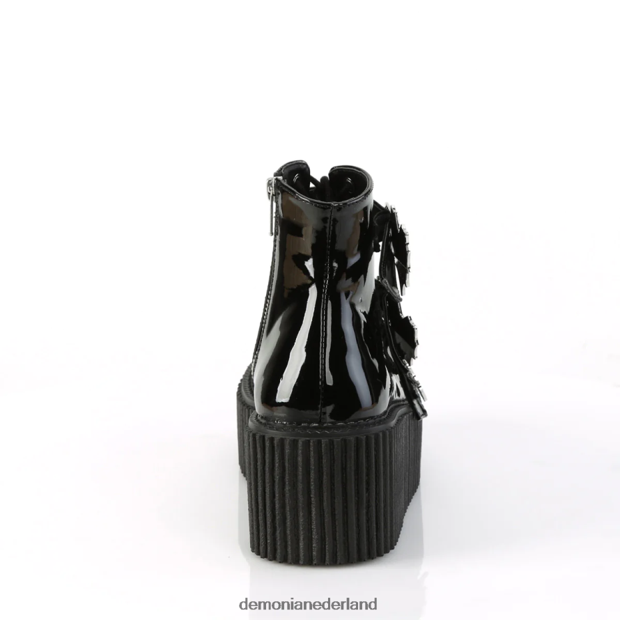 klimplant-260 zwart patent 64NX0X380 Demonia