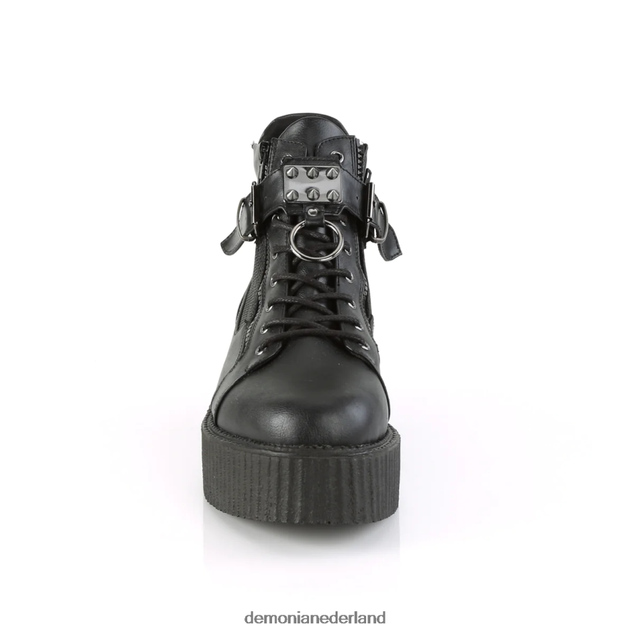 v-kruiper-566 zwart veganistisch leer 64NX0X392 Demonia