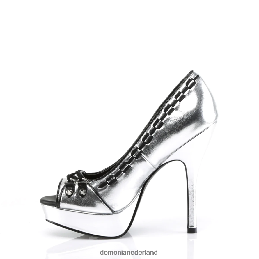 elf-18 zilver veganistisch leer 64NX0X438 Demonia