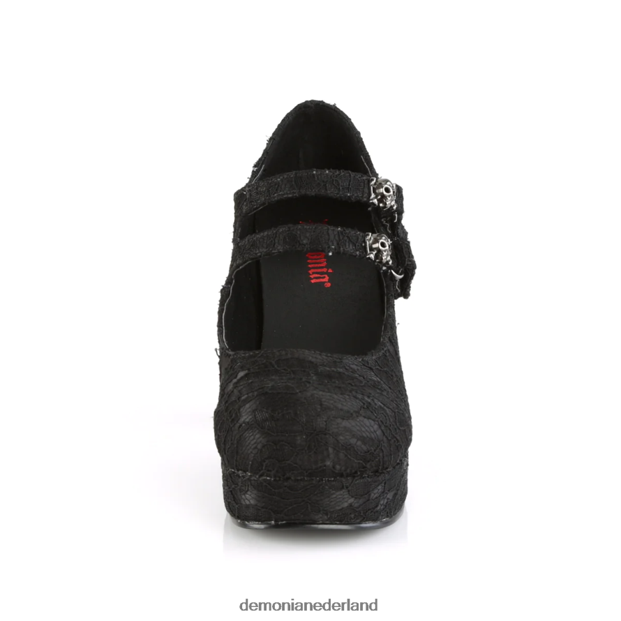 gotika-09 zwarte satijnen kant 64NX0X421 Demonia