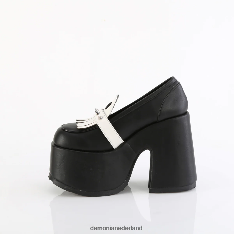 kameel-58 zwart veganistisch leer 64NX0X402 Demonia