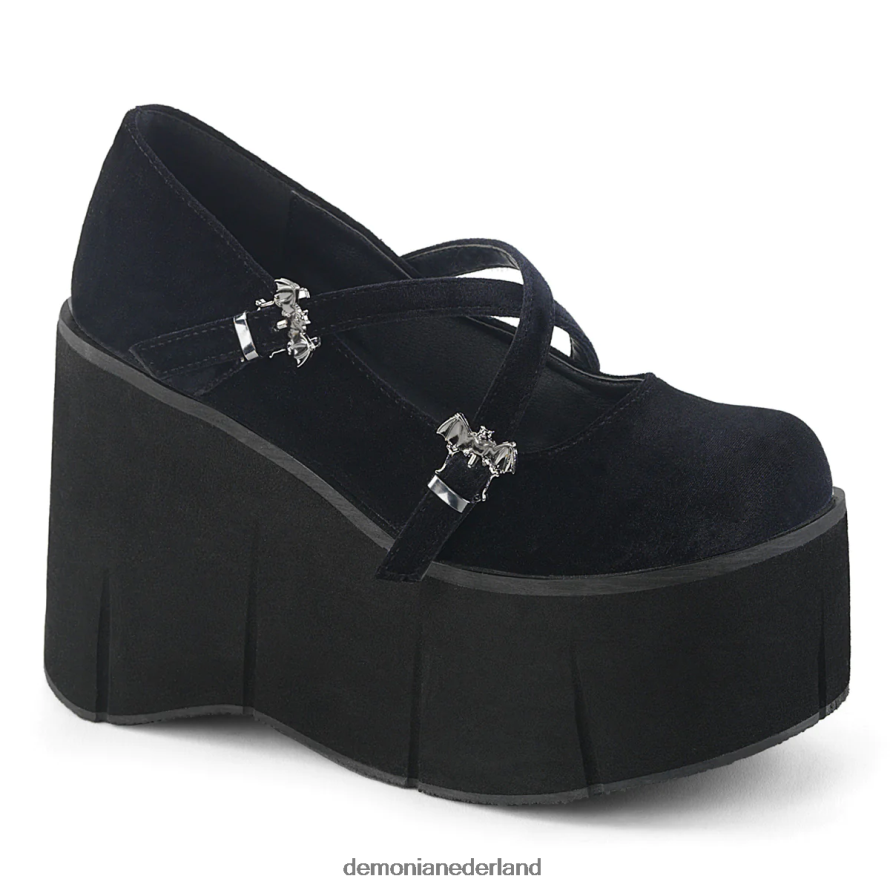 kera-10 zwart fluweel 64NX0X433 Demonia