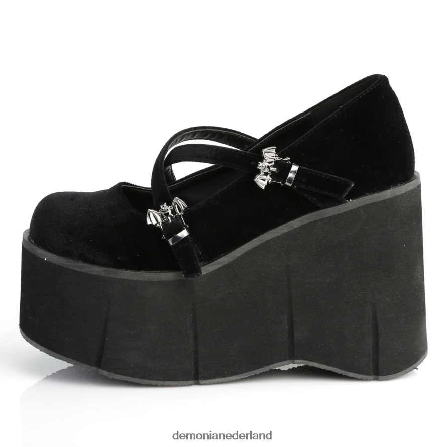 kera-10 zwart fluweel 64NX0X433 Demonia