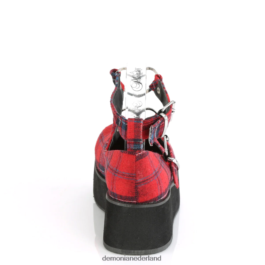 sprite-02 rode geruite stof 64NX0X465 Demonia