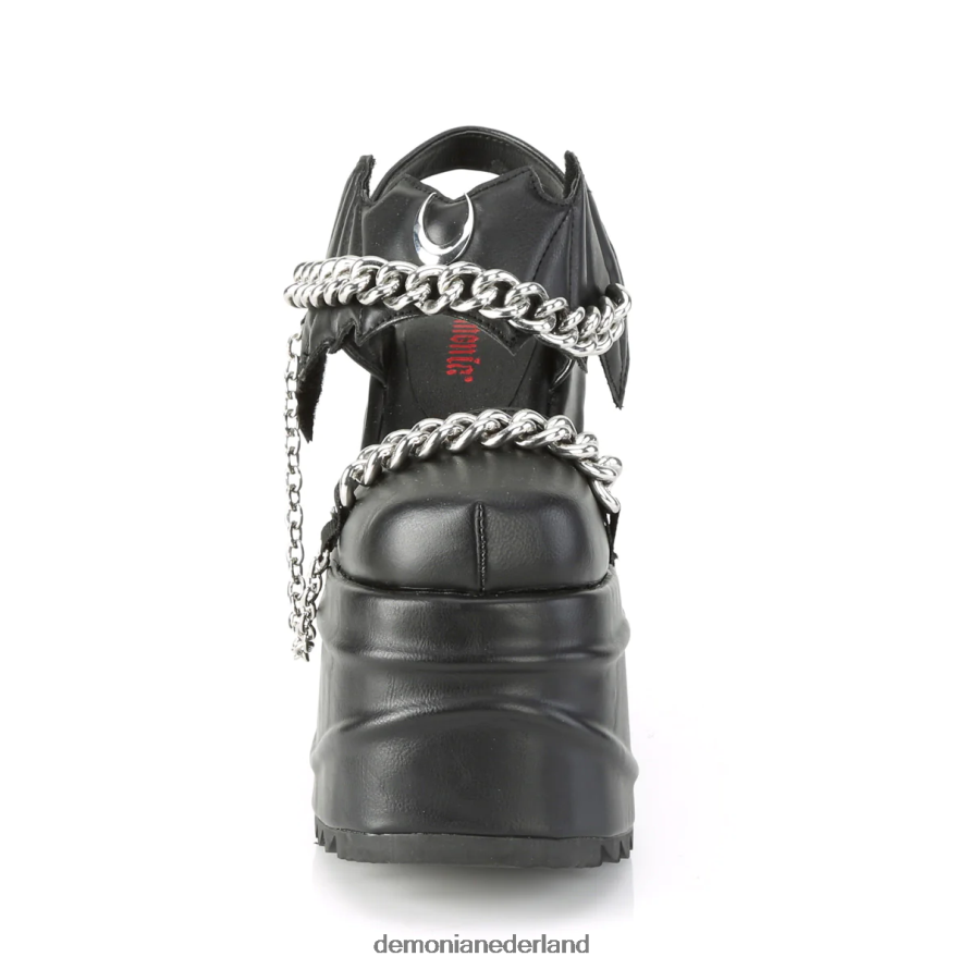 golf-20 zwart veganistisch leer 64NX0X511 Demonia