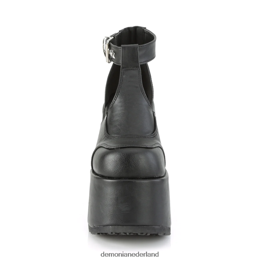 kameel-103 zwart veganistisch leer 64NX0X489 Demonia