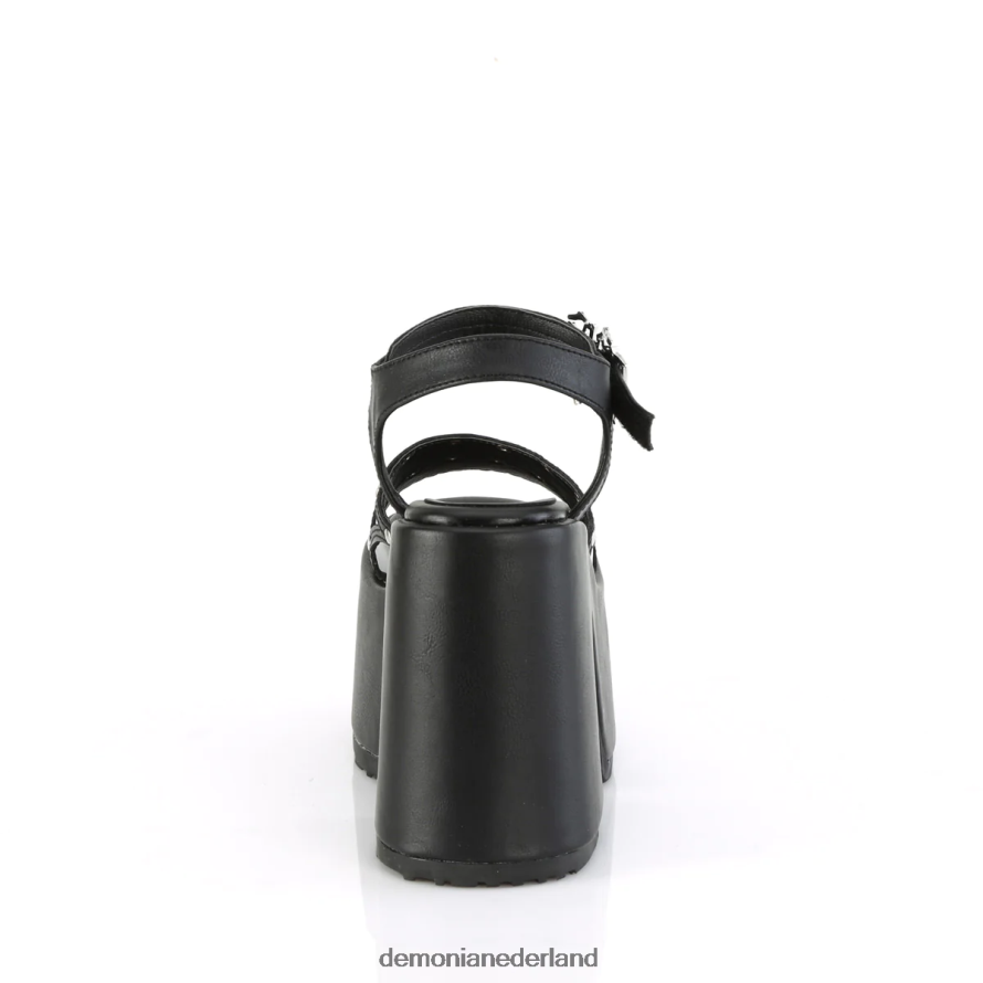 kameel-17 zwart veganistisch leer 64NX0X503 Demonia