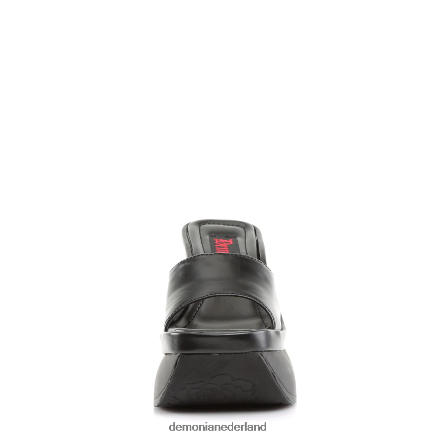 tempo-01 zwart veganistisch leer 64NX0X492 Demonia