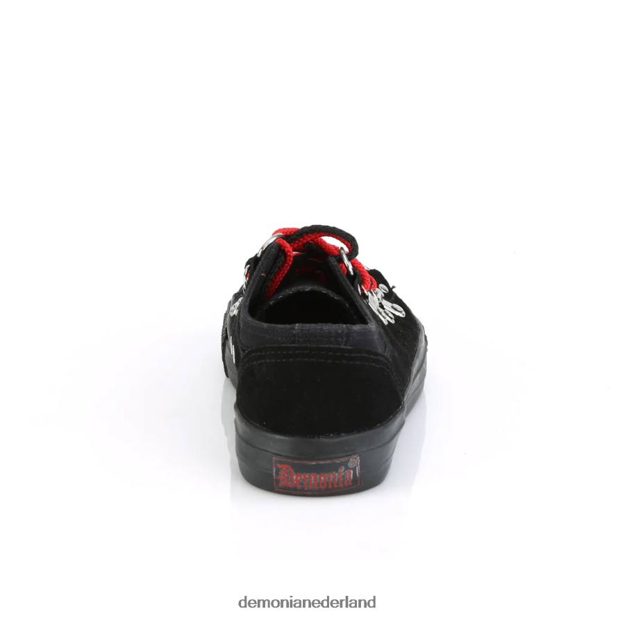 afwijkend-05 zwart canvas-suède 64NX0X568 Demonia
