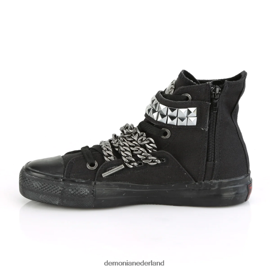 afwijkend-110 zwart canvas 64NX0X558 Demonia