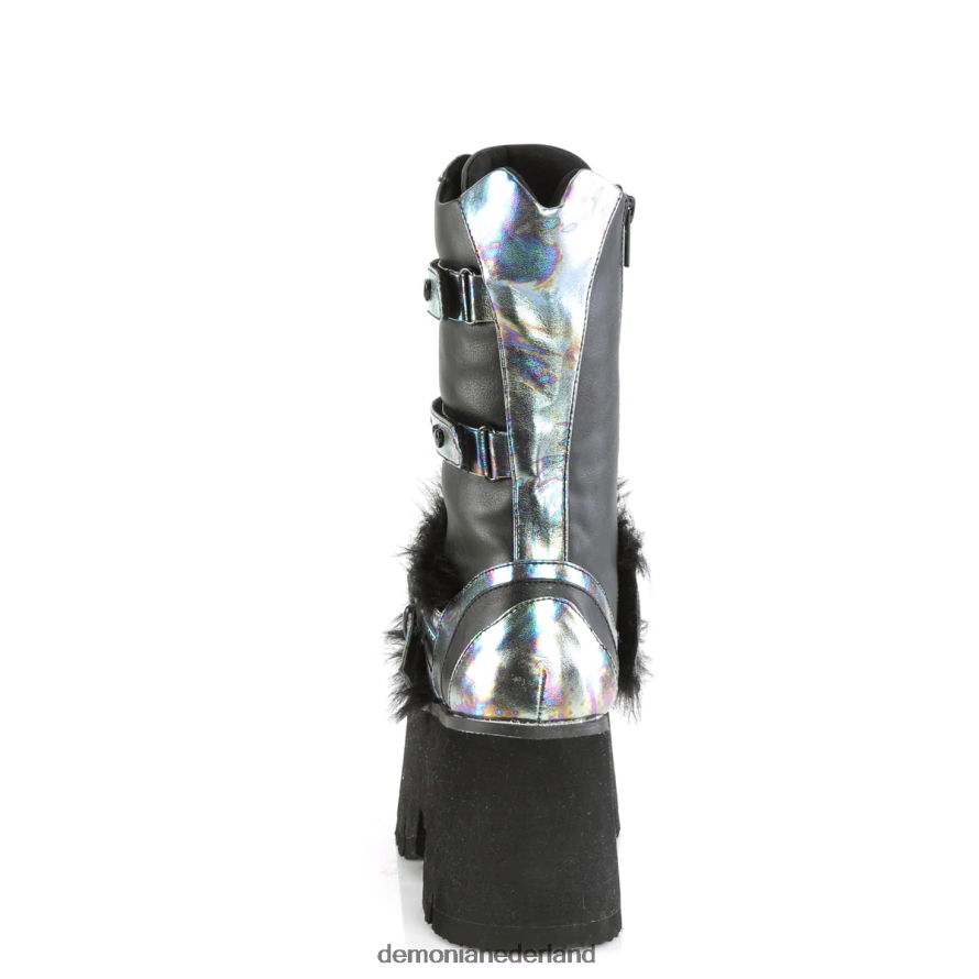 as-120 zwart veganistisch leer groene multi-olie 64NX0X918 Demonia