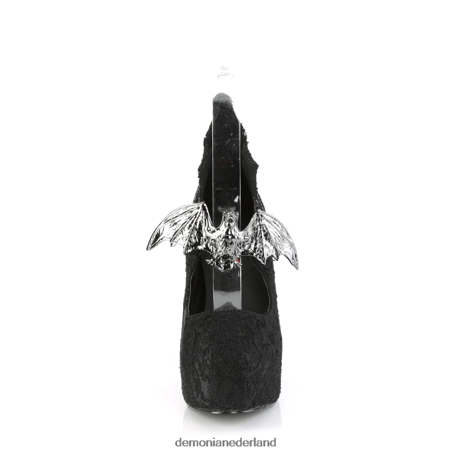 demon-18 zwart satijnzwart kant 64NX0X1082 Demonia