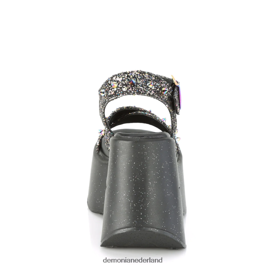 dynamiet-02 zwarte multi-glitter 64NX0X1109 Demonia