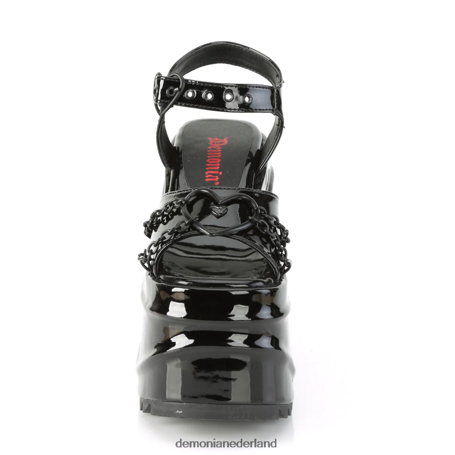 golf-09 zwart patent 64NX0X1487 Demonia