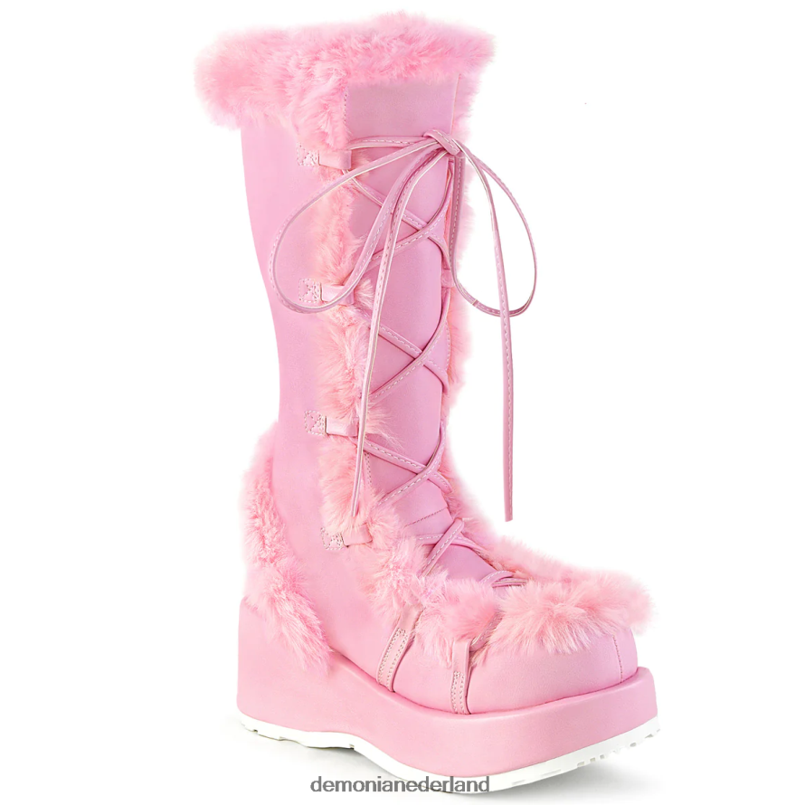 hokje-311 babyroze veganistisch leer 64NX0X1048 Demonia