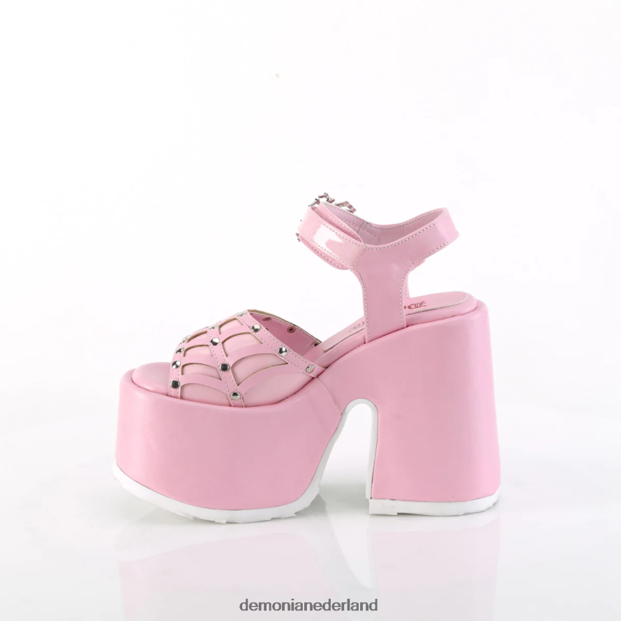 kameel-17 babyroze veganistisch leer 64NX0X982 Demonia