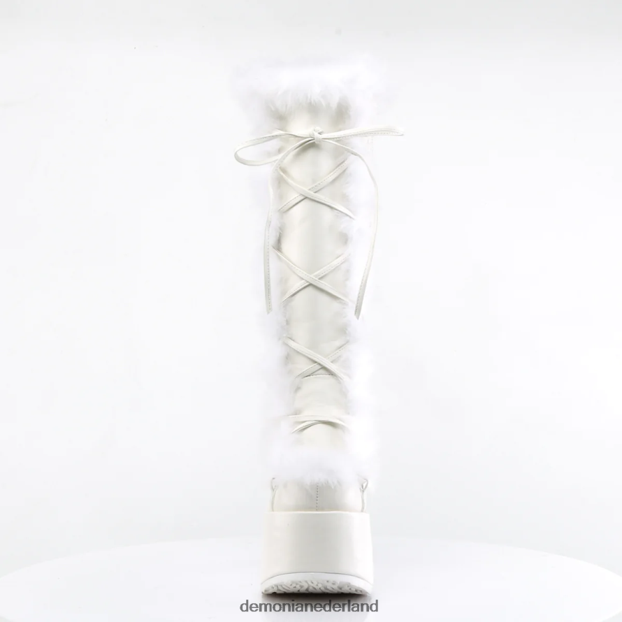 kameel-311 wit veganistisch leer 64NX0X1008 Demonia