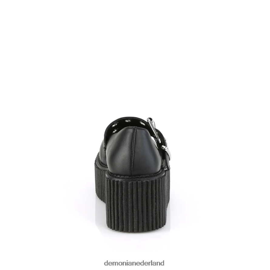 klimplant-230 zwart veganistisch leer 64NX0X1035 Demonia