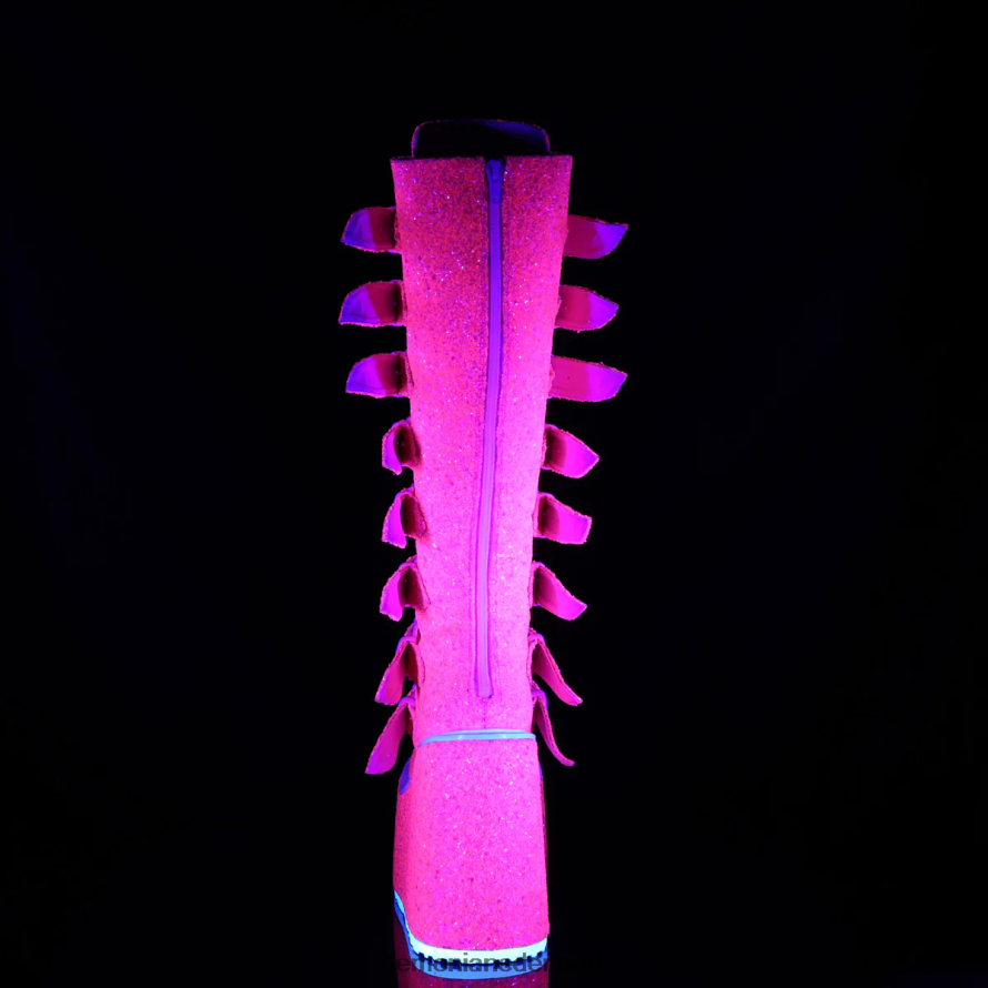 schommel-815uv roze glitters 64NX0X1429 Demonia